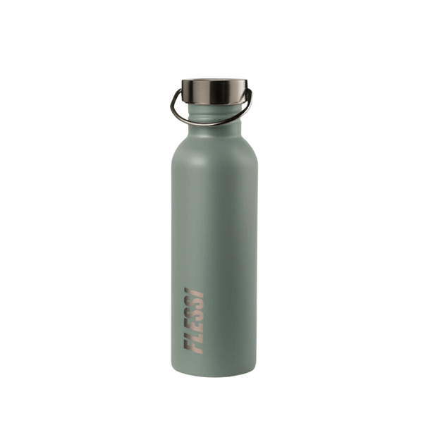 RVS drinkfles enkelwandig - 100% plasticvrij - Flessi